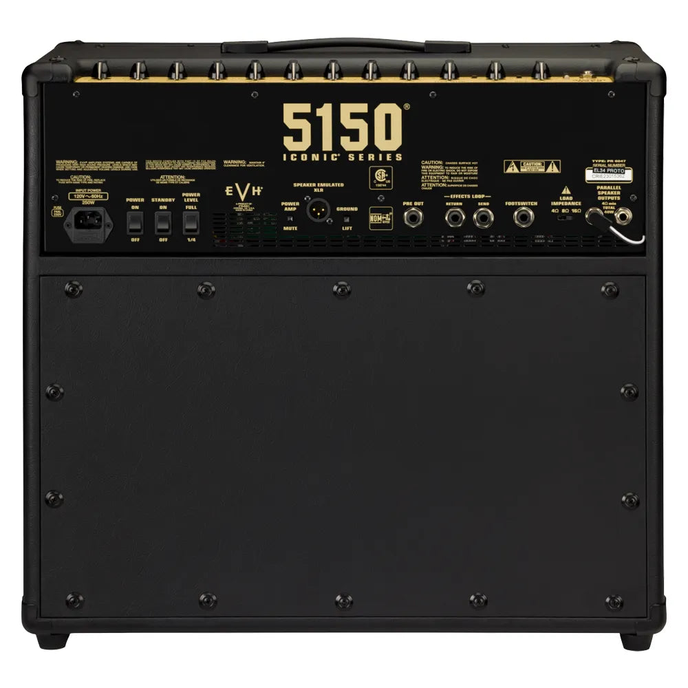 EVH 2258300000 Amplificador 5150® Iconic® Series 40W EL34 1x12 Combo Black