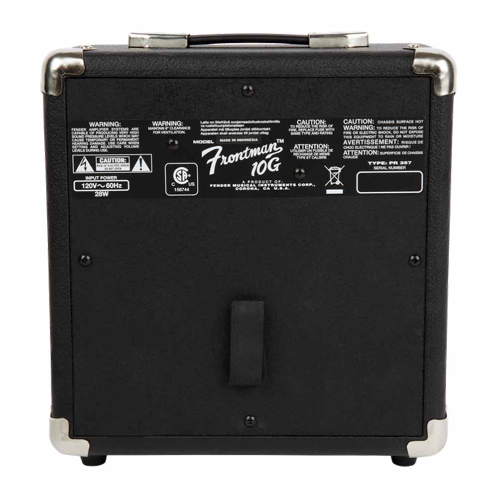 Combo Frontman 10G Black and Silver 10W FENDER 2311000000