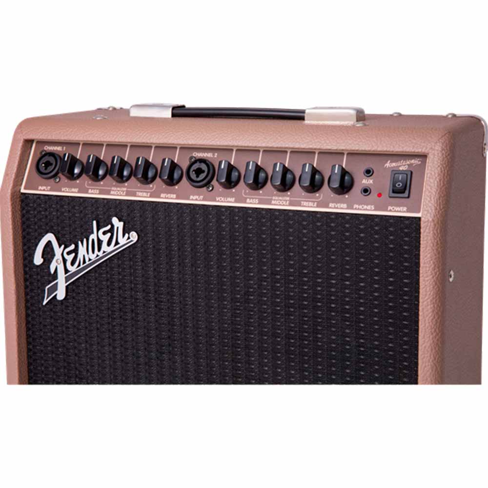 Combo Acoustasonic 40 Brown and Wheat 40W FENDER 2314200000