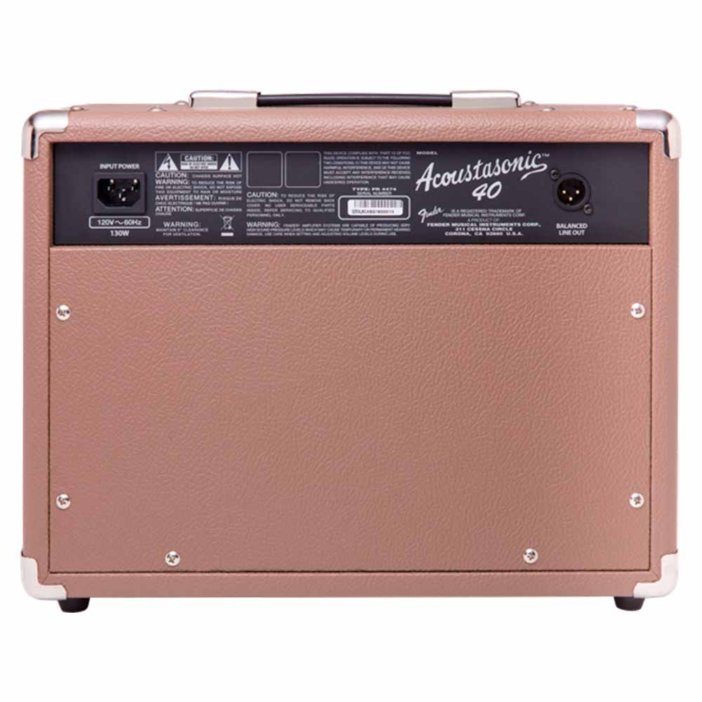 Combo Acoustasonic 40 Brown and Wheat 40W FENDER 2314200000