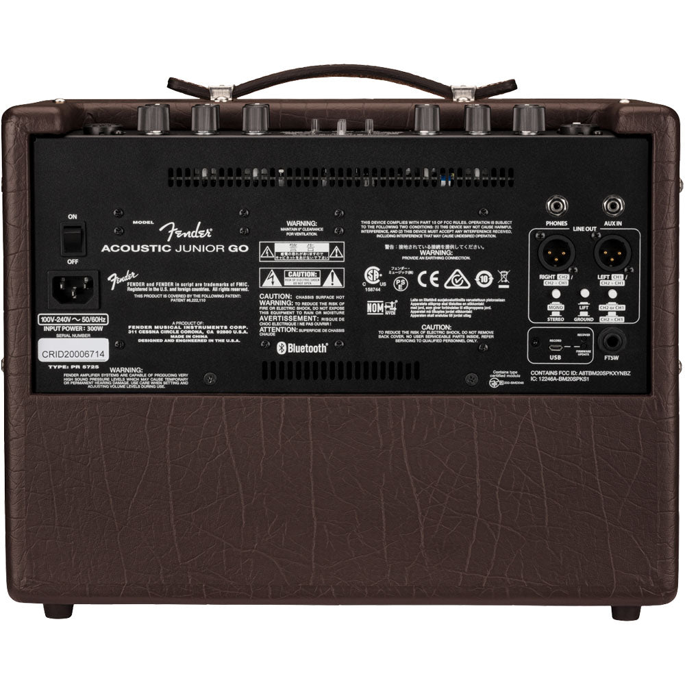 Fender Acoustic Junior GO 120V MX Amplificador 2314414000