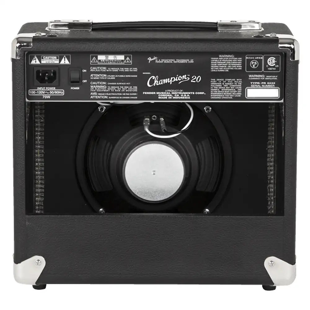 Fender 2330200000 Amplificador Guitarra Eléctrica 120V Champion 20