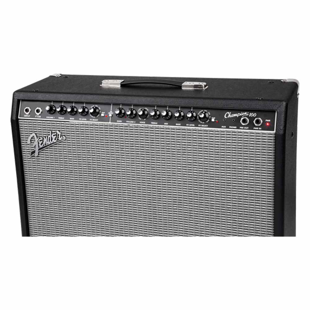 Combo Champion 100 Black and Silver 100W 2x12in FENDER 2330400000