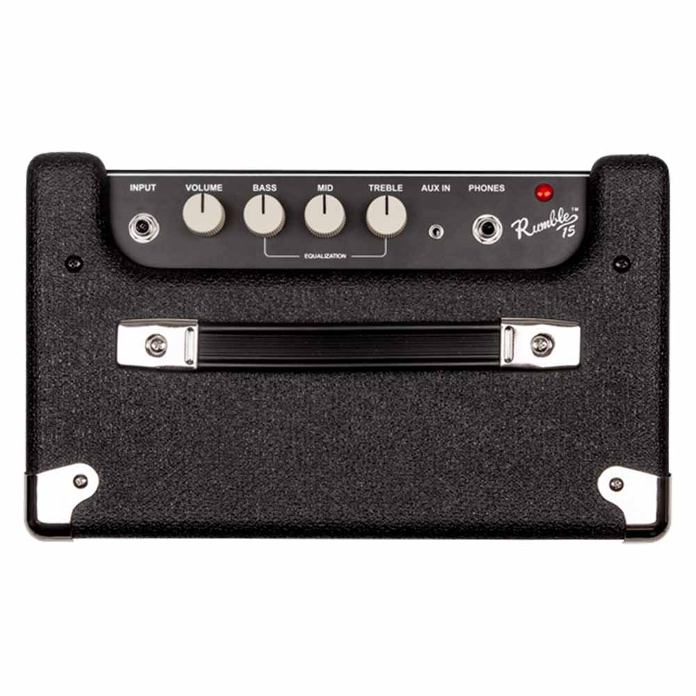 Combo Rumble 15 Black and Silver 15W FENDER 2370100000