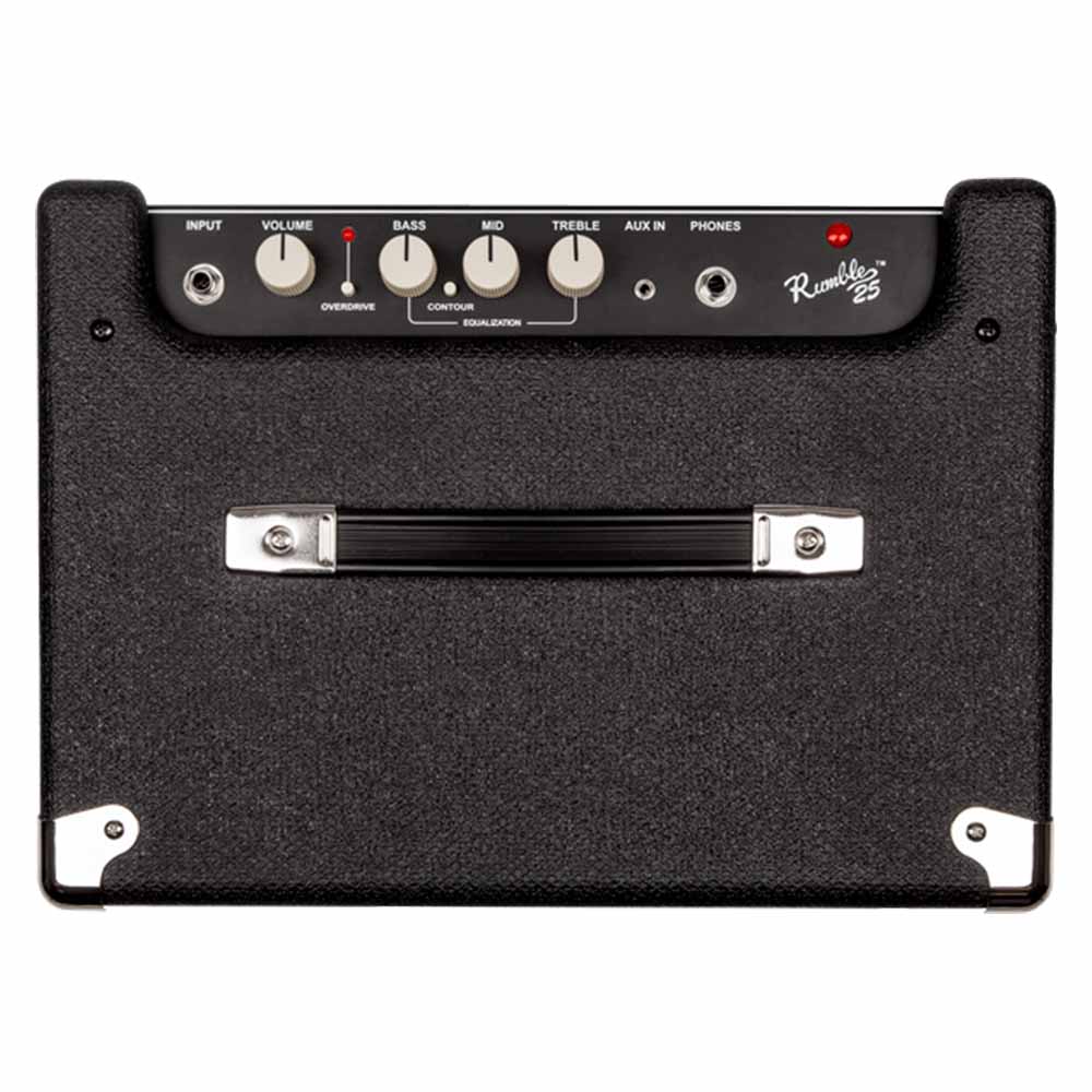 Combo Rumble 25 Black and Silver 25W FENDER 2370200000