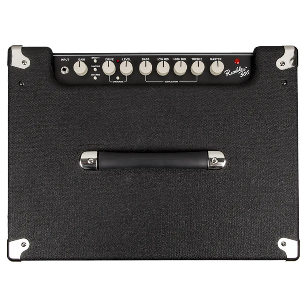 Fender Rumble 500 Black and Silver 500W Amplificador para Bajo 2370600000