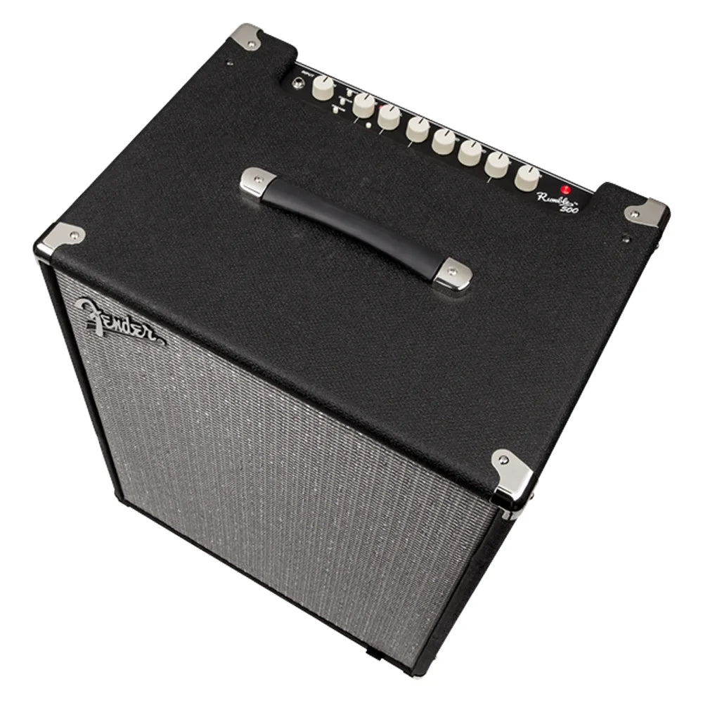 Fender Rumble 500 Black and Silver 500W Amplificador para Bajo 2370600000