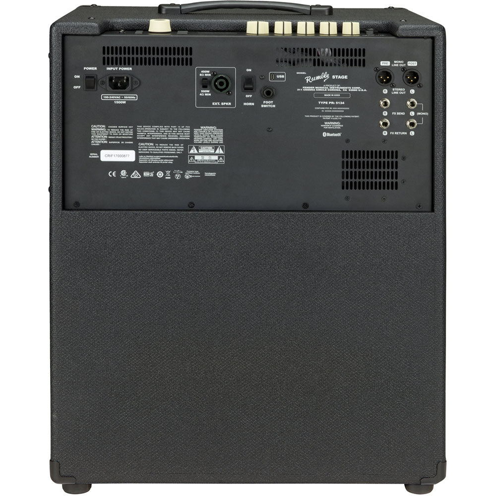 Fender Rumble 800 120W Amplificador Bajo Eléctrico 2376100000