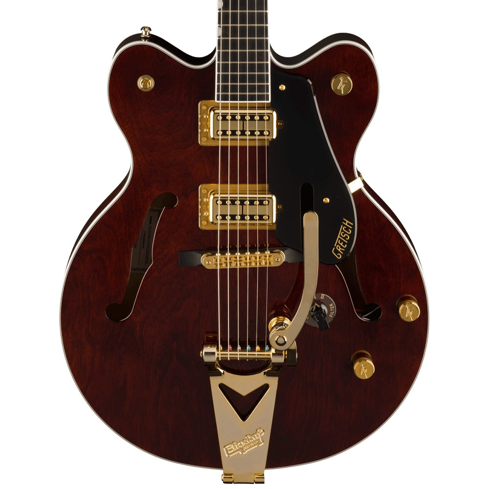 Gretsch 2506419582 Guitarra Eléctrica Limited Edition Abbey Road Studiomatic Hollow Body with Bigsby and Gold Hardware Classic Walnut Stain