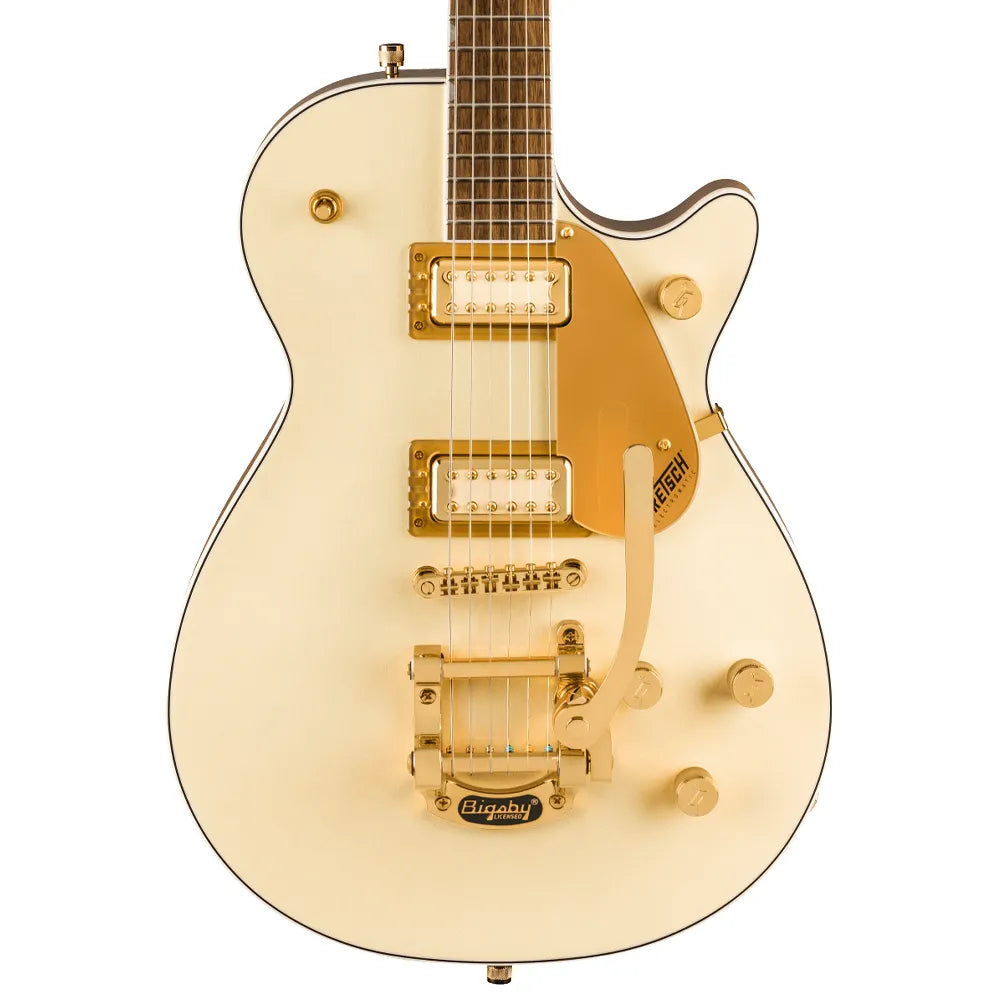 Gretsch 2507813574 Guitarra Eléctrica Electromatic Pristine LTD Jet Single-Cut with Bigsby White Gold