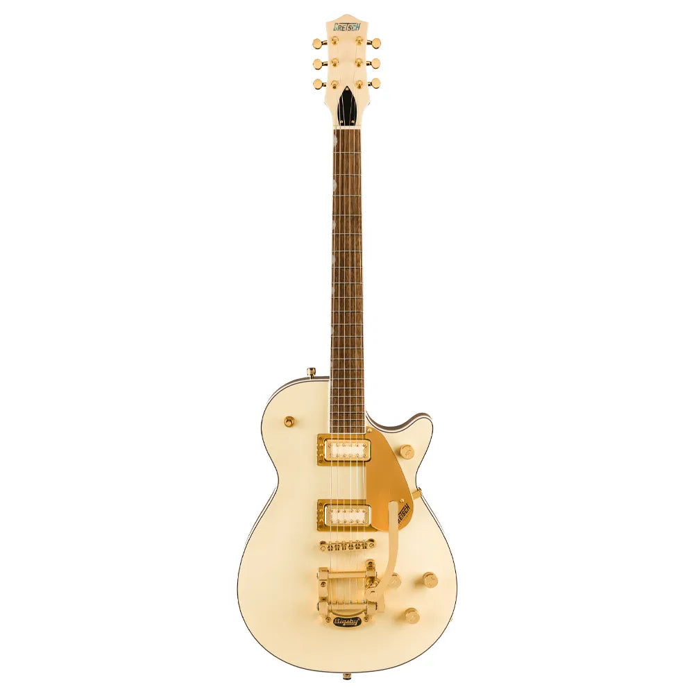 Gretsch 2507813574 Guitarra Eléctrica Electromatic Pristine LTD Jet Single-Cut with Bigsby White Gold
