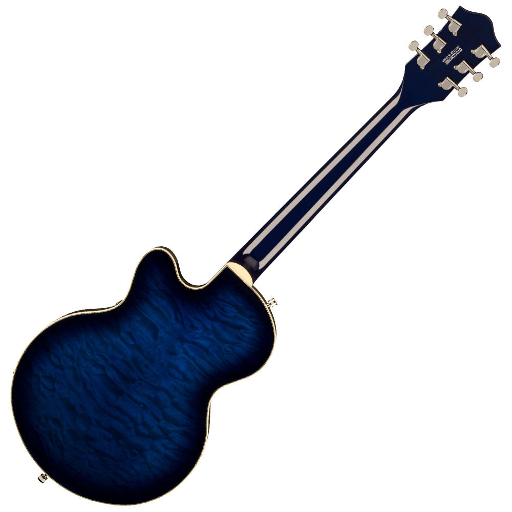 Guitarra Eléctrica Gretsch GRETSCH GUITARS 2509876543 G5655T-QM Electromatic Center Block Jr. Single-Cut Quilted Maple with Bigsby Hudson Sky