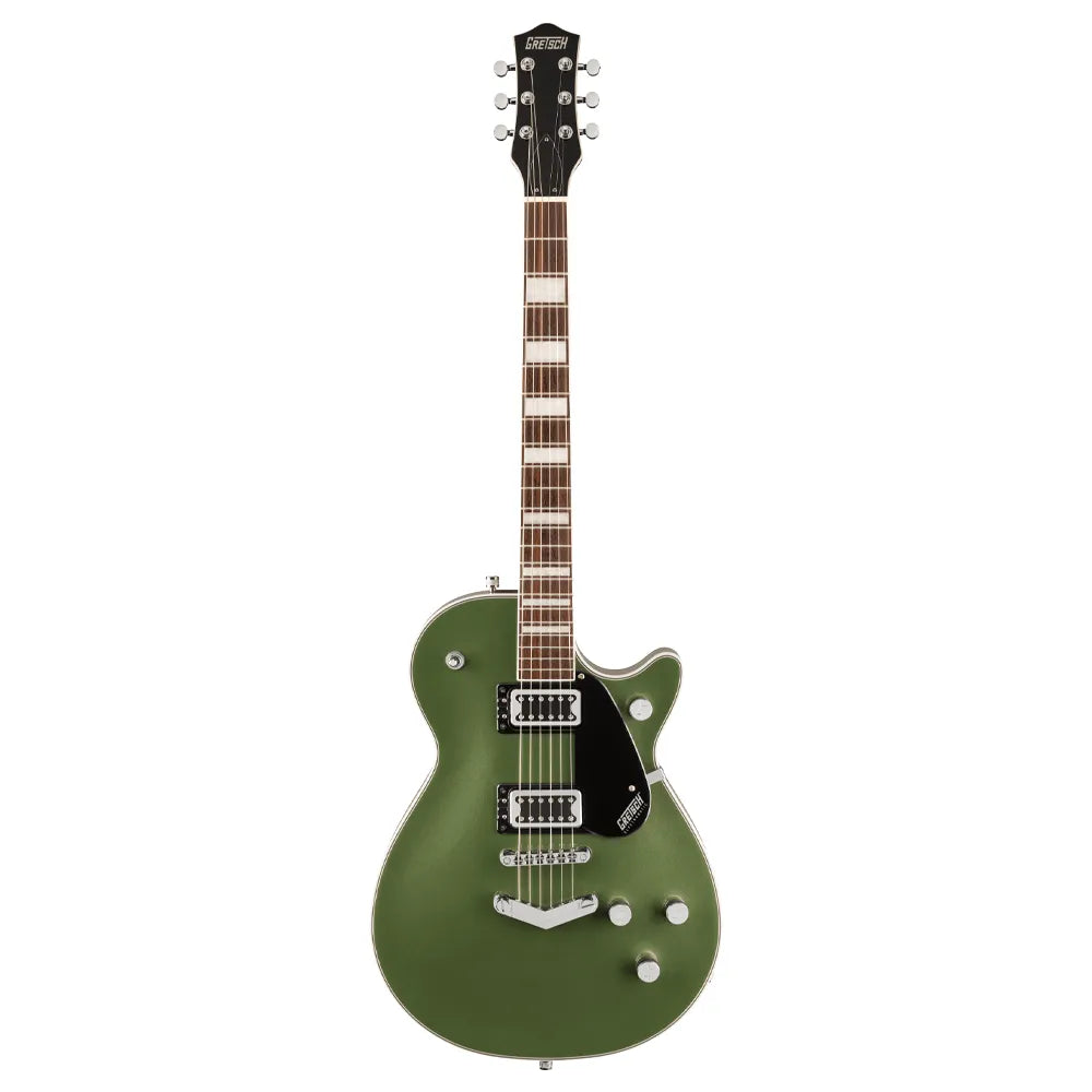 Gretsch 2517110598 Guitarra Eléctrica G5220 Electromatic Jet BT Single-Cut with V-Stoptail Olive Metallic