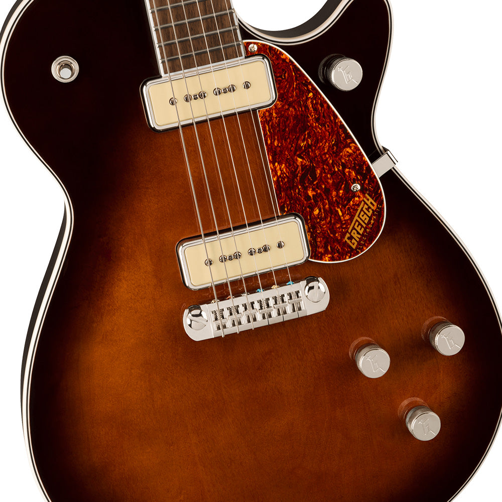 GRETSCH GUITARS G5210-P90 Electromatic Jet Two 90 Single-Cut with Wraparound Single Barrel Burst Guitarra Eléctrica 2517190593