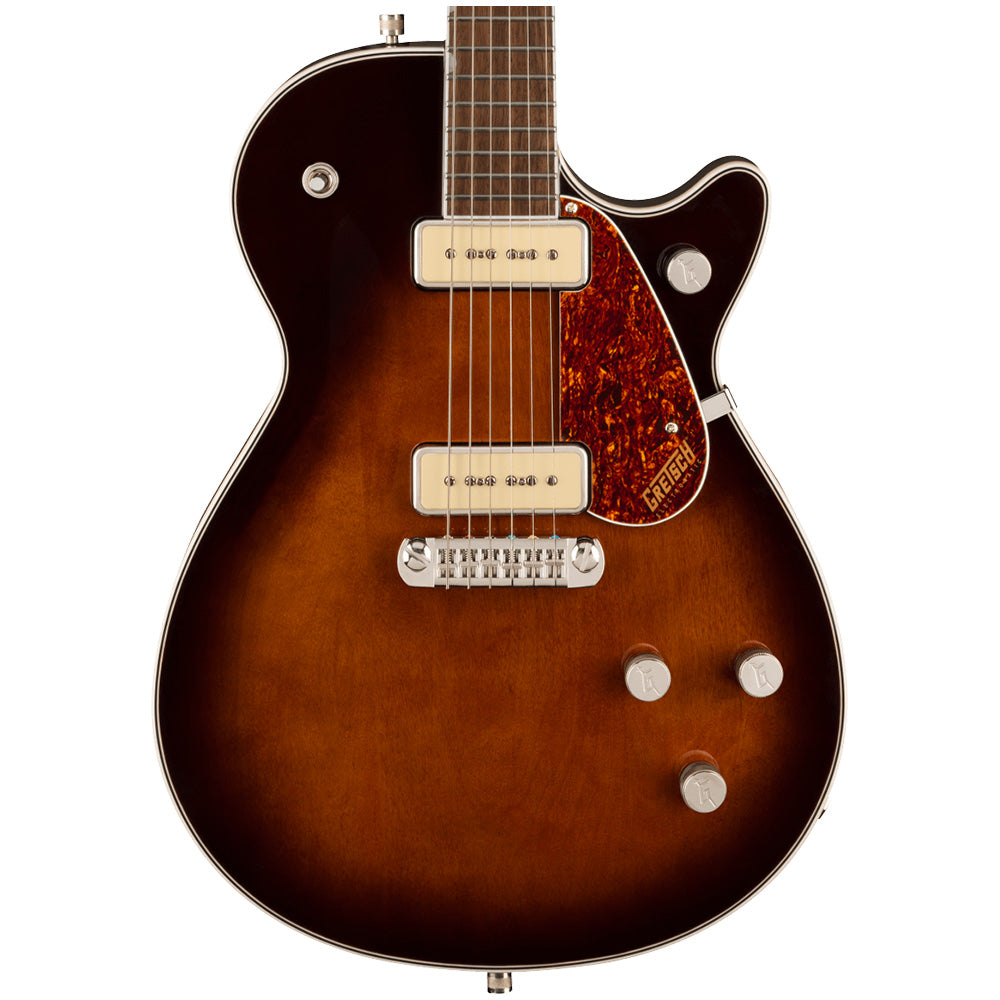 GRETSCH GUITARS G5210-P90 Electromatic Jet Two 90 Single-Cut with Wraparound Single Barrel Burst Guitarra Eléctrica 2517190593