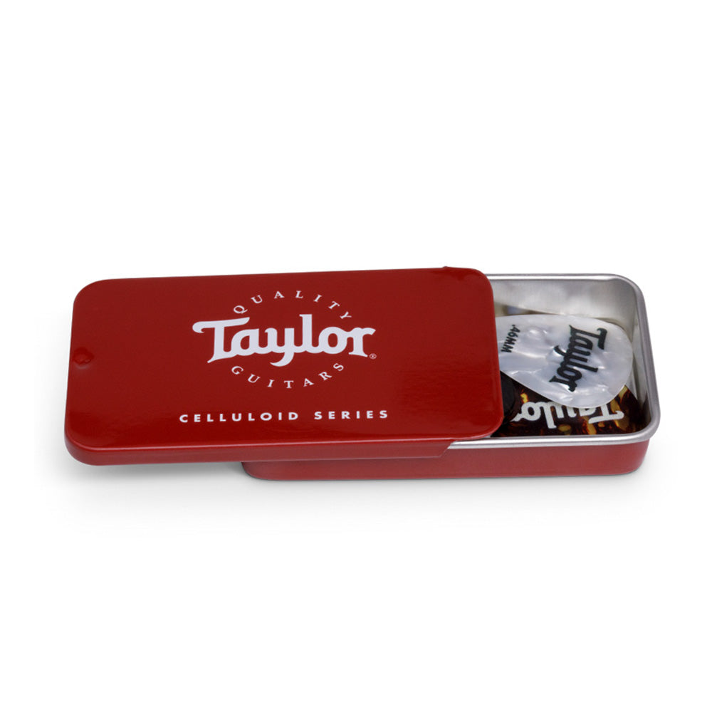 Taylor Tin Celluloid con 12 Paquete Púas 2608