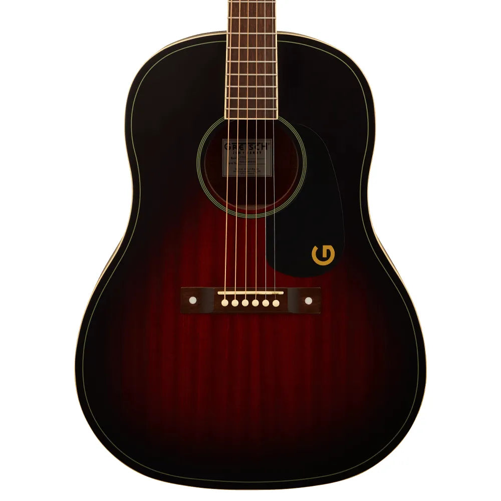 Gretsch 2711200530 Guitarra Acústica Jim Dandy Dreadnought Deep Cherry Burst