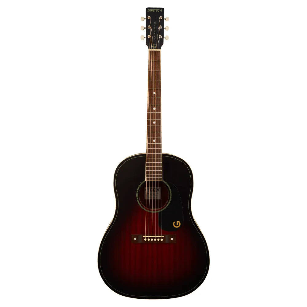 Gretsch 2711200530 Guitarra Acústica Jim Dandy Dreadnought Deep Cherry Burst