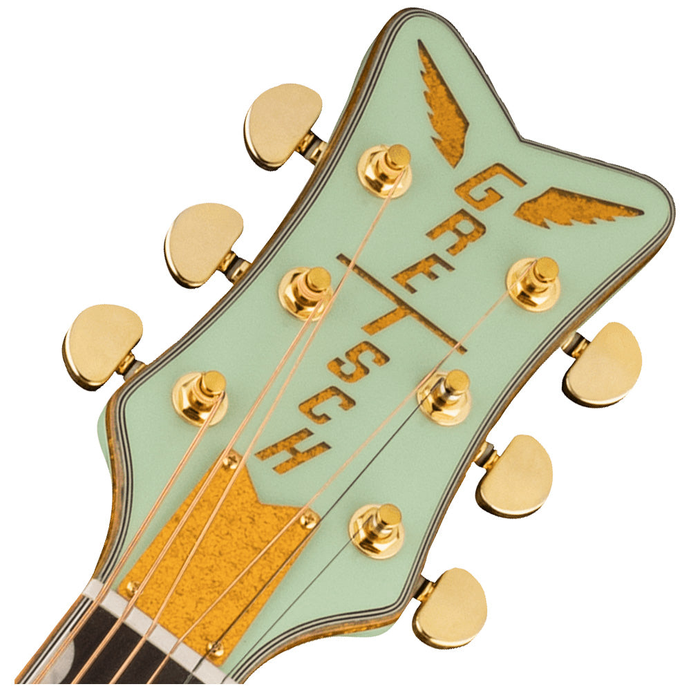 Gretsch 2714014549 Guitarra Electroacústica G5021E Rancher Penguin Parlor Mint Metallic