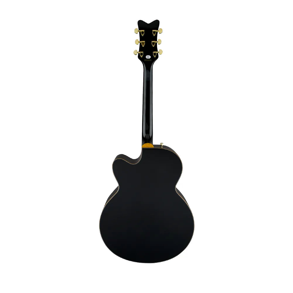 Gretsch 2714024506 Guitarra Electroacústica G5022CBFE Rancher Falcon Jumbo Black