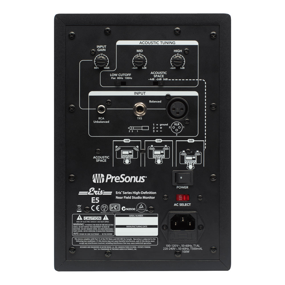 Presonus Eris E5 Monitor De Estudio 2777500107