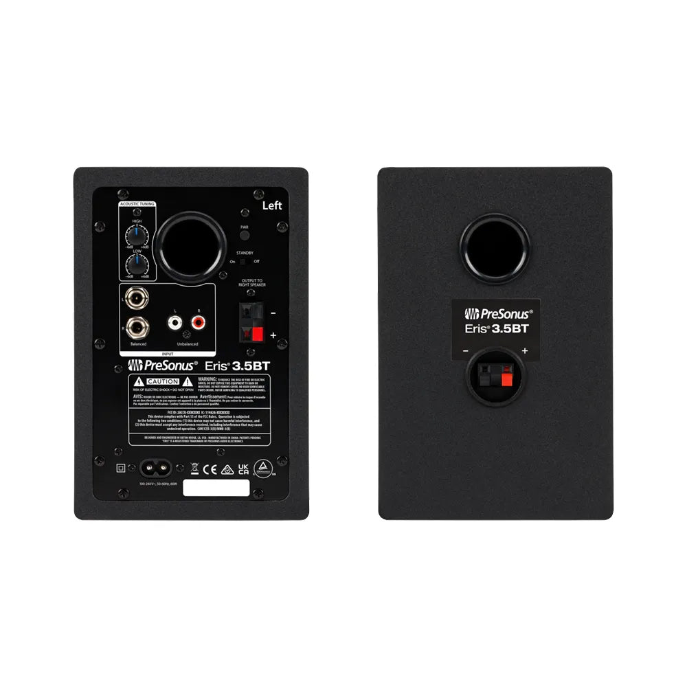 Presonus 2777514122 Monitores Eris 3.5BT Black MX Par