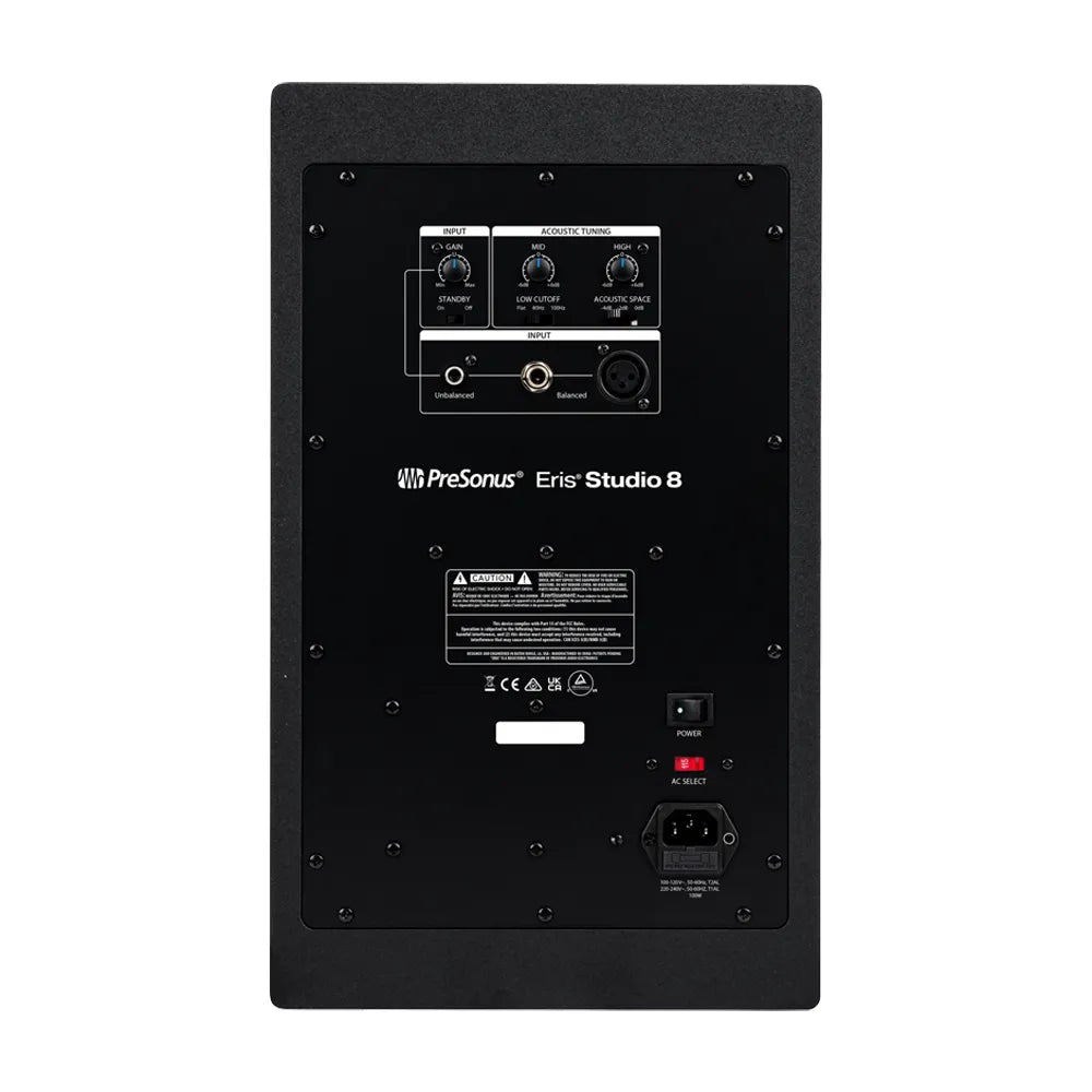 Presonus 2777514128 Monitor Eris Studio 8 Black 120V MX