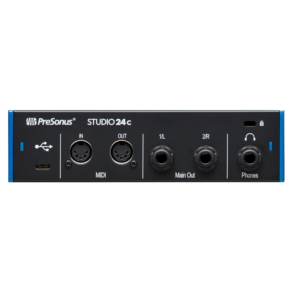 Presonus Studio 24c Black and Blue Interface 2777700403