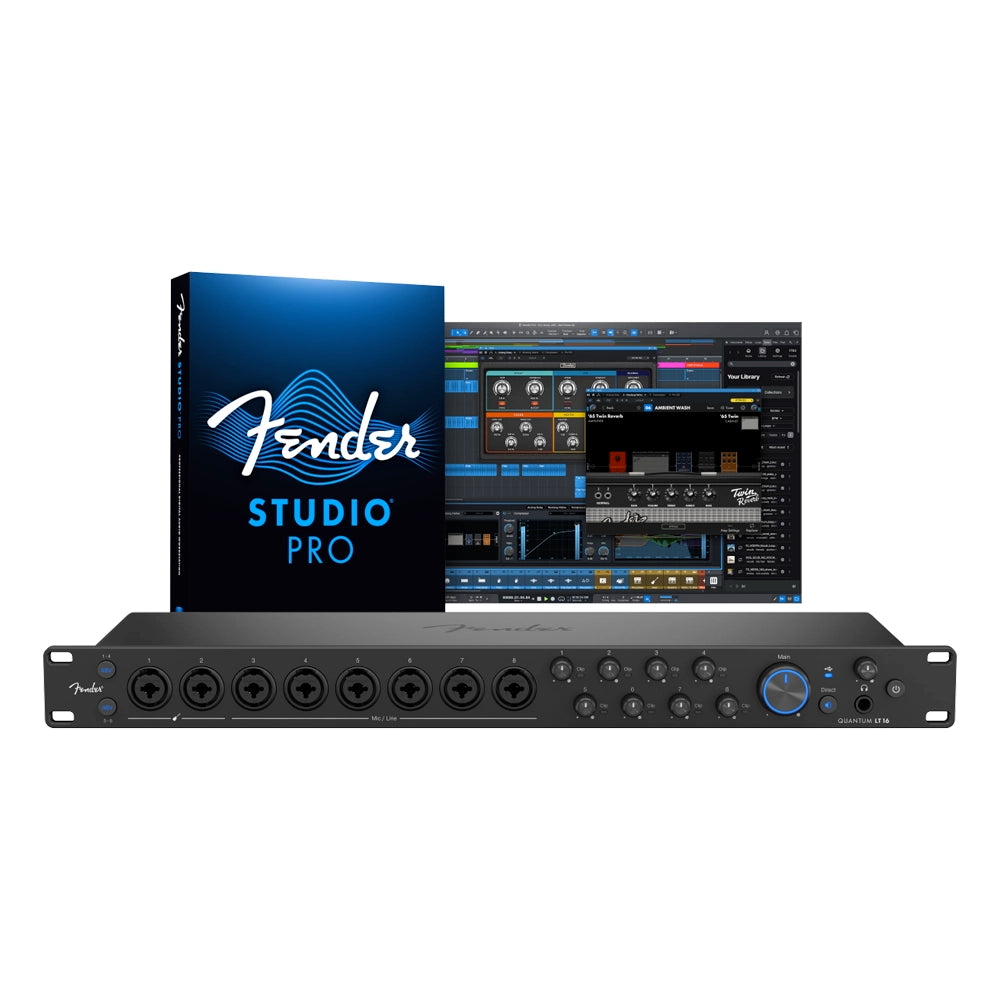 Fender 2777700614 Interfaz de audio Quantum LT 16 USB-C