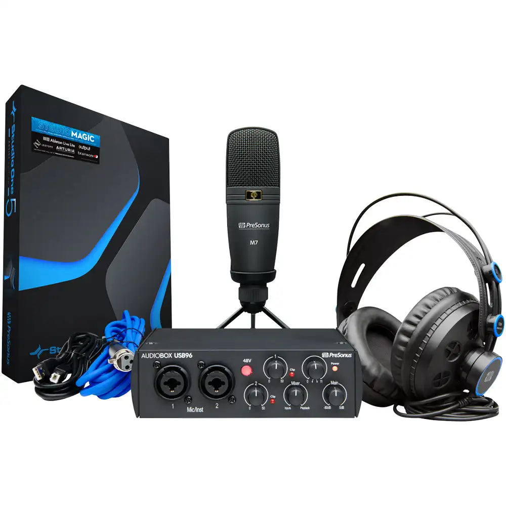 Presonus 2777714101 Paquete Interfase AudioBox USB 96K Studio - 25th Anniversary Edition