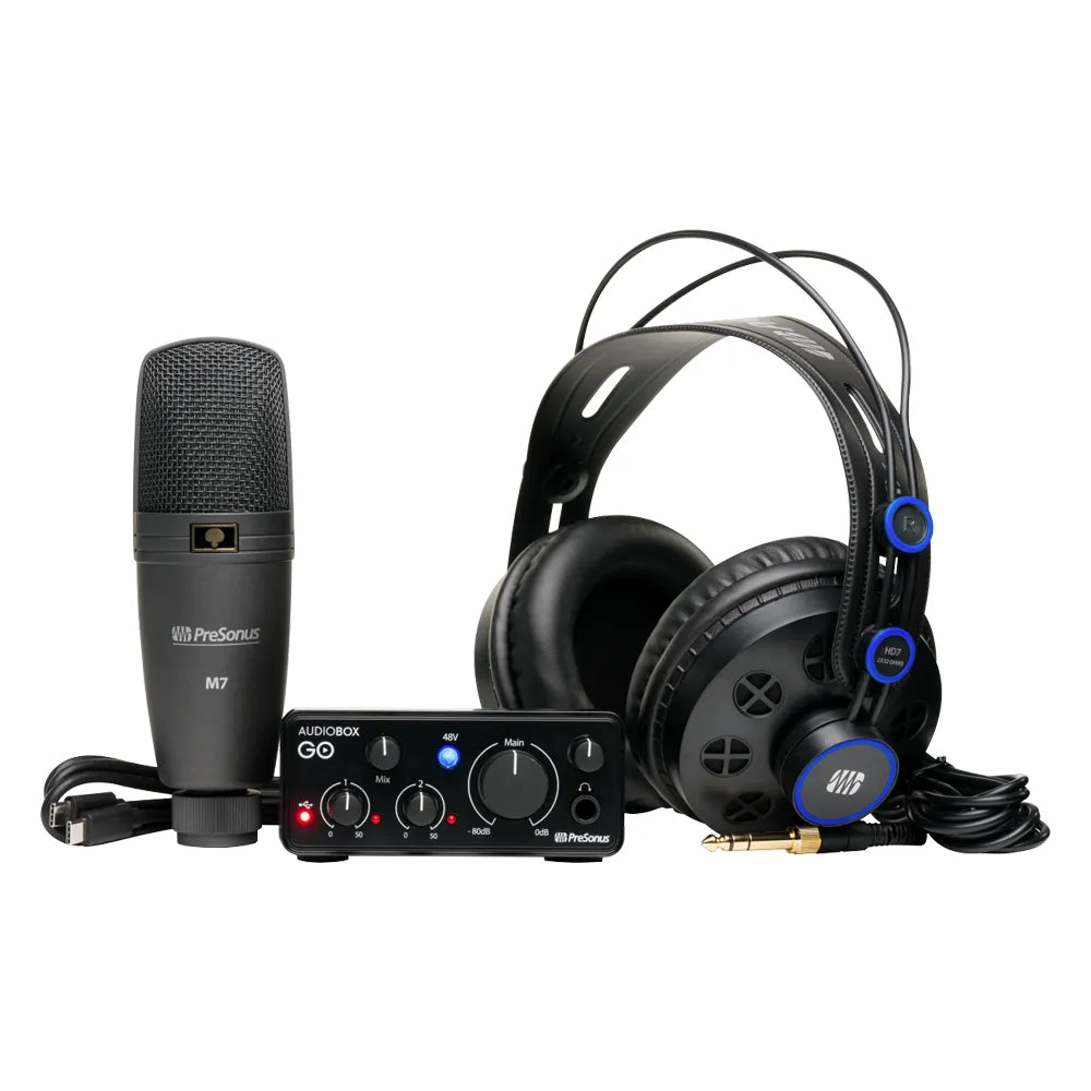 Presonus 2777900102 Paquete De Grabación Audiobox GO Creator