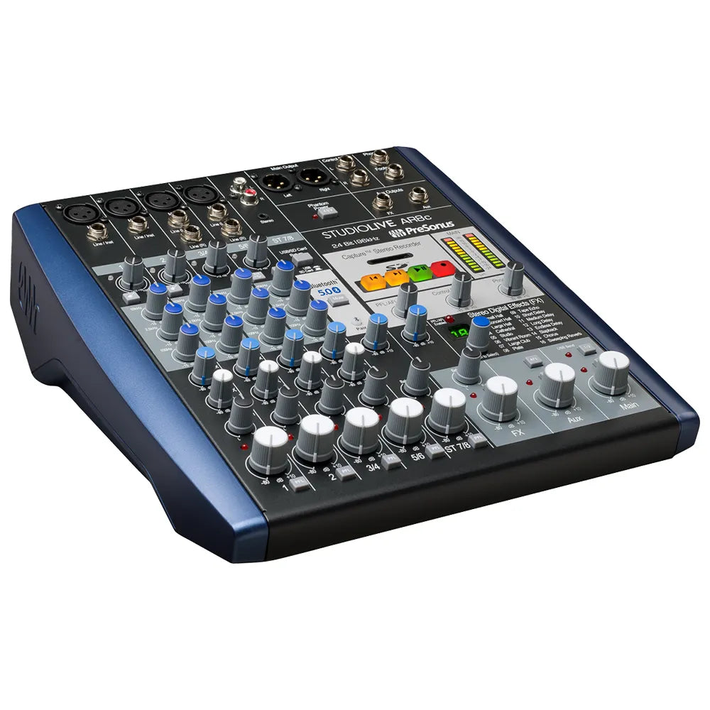 Mezcladora Presonus 2779200103 PreSonus StudioLive AR8c Analog Mixer Blue