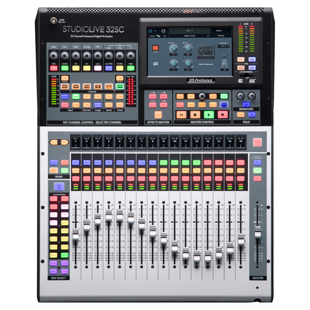 Mezcladora Digital Presonus 2779200402 StudioLive Series III 32SC Digital Console Mixer
