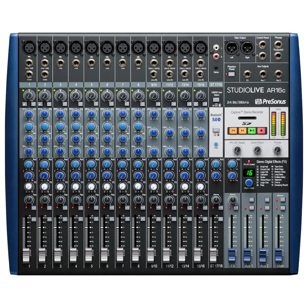 Mezcladora Presonus 2779214102 StudioLive R16c Analog Mixer 120V MX