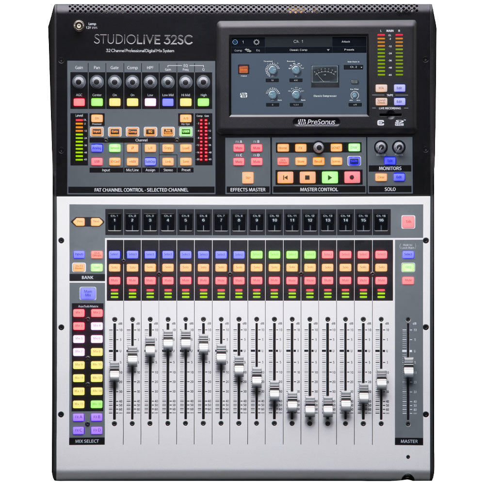 Fender Presonus StudioLive Series III 32SC Digital Console Mixer 120V MX Mezcladora Digital 2779214402