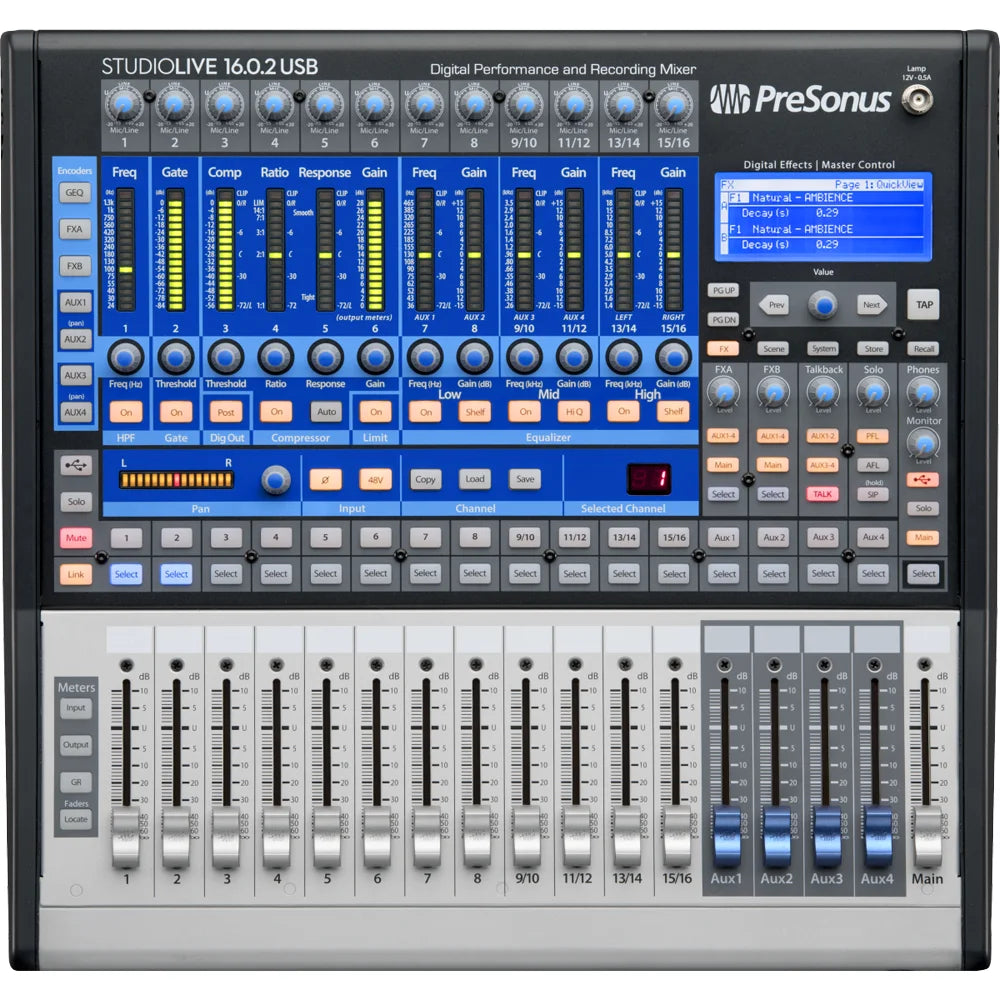 Presonus 2779214501 Mezcladora StudiolivePreSonus StudioLive Classic 16.0.2 USB Digital Console Mixer