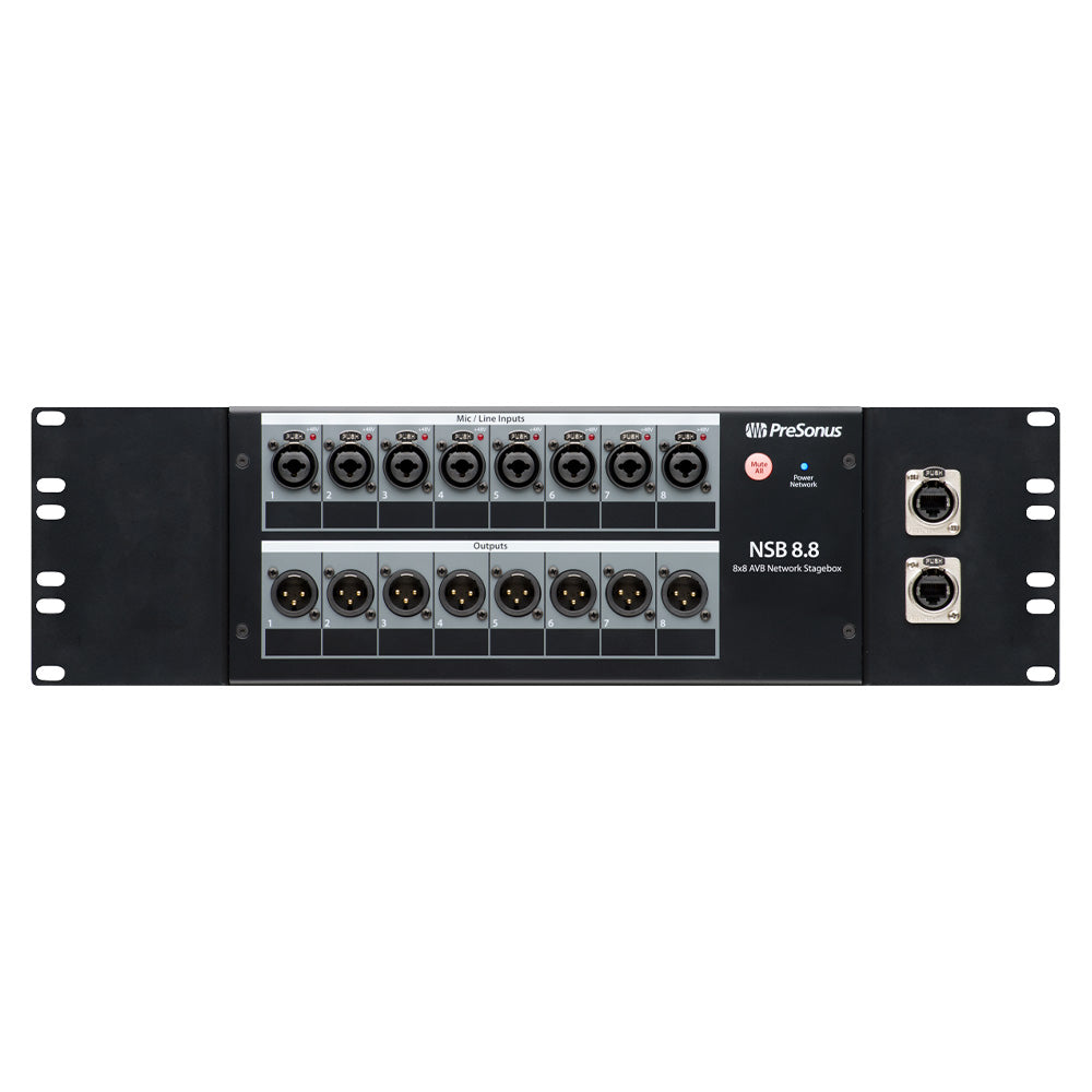 Presonus NSB 8.8 Networked Stage Box Black Snake Digital 2779300202