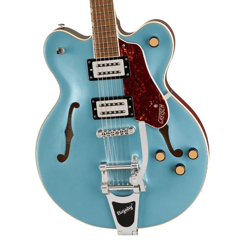 Gretsch 2807250583 Guitarra Eléctrica G2622T Streamliner Center Block Double-Cut with Bigsby Broad Tron T-3S Pickups Arctic Blue