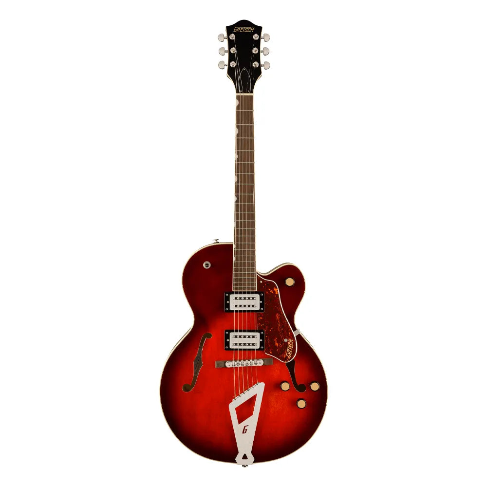 Gretsch 2817000561 Guitarra Eléctrica G2420 Streamliner Hollow Body with Chromatic II Broad Tron BT-3S Pickups Claret Burst
