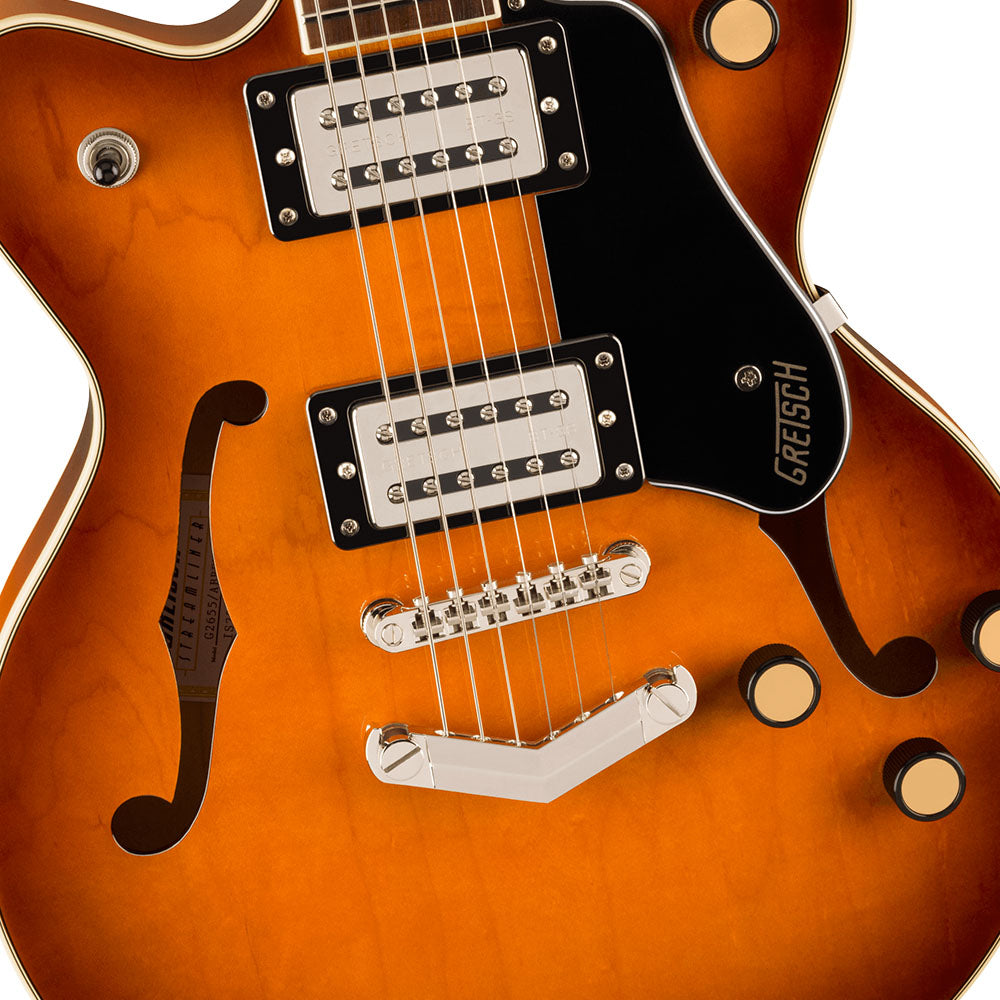 Guitarra Eléctrica Gretsch GRETSCH GUITARS 2817100562 G2655 Streamliner Center Block Jr. Double-Cut with V-Stoptail Abbey Ale