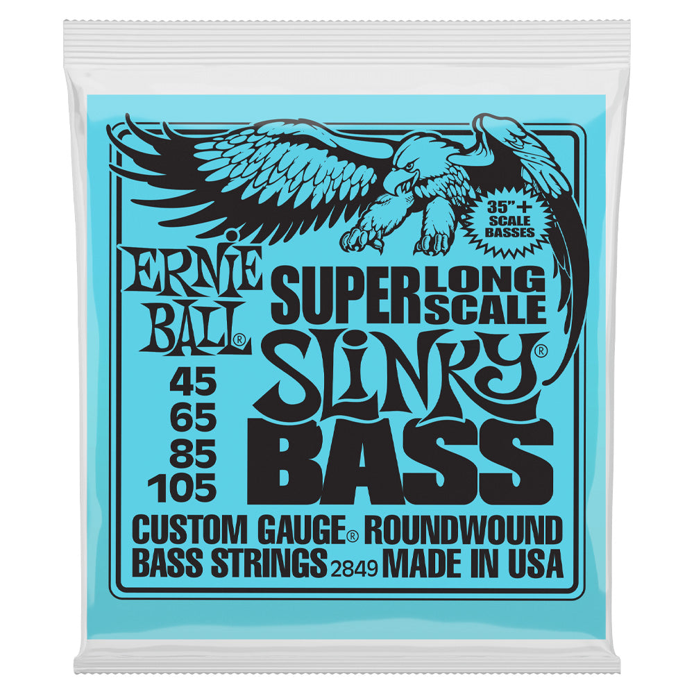 Encordadura Bajo Eléctrico E.Ball ERNIEBALL 2849 Slinky Long Scale Niquel 0.045 - 0.105