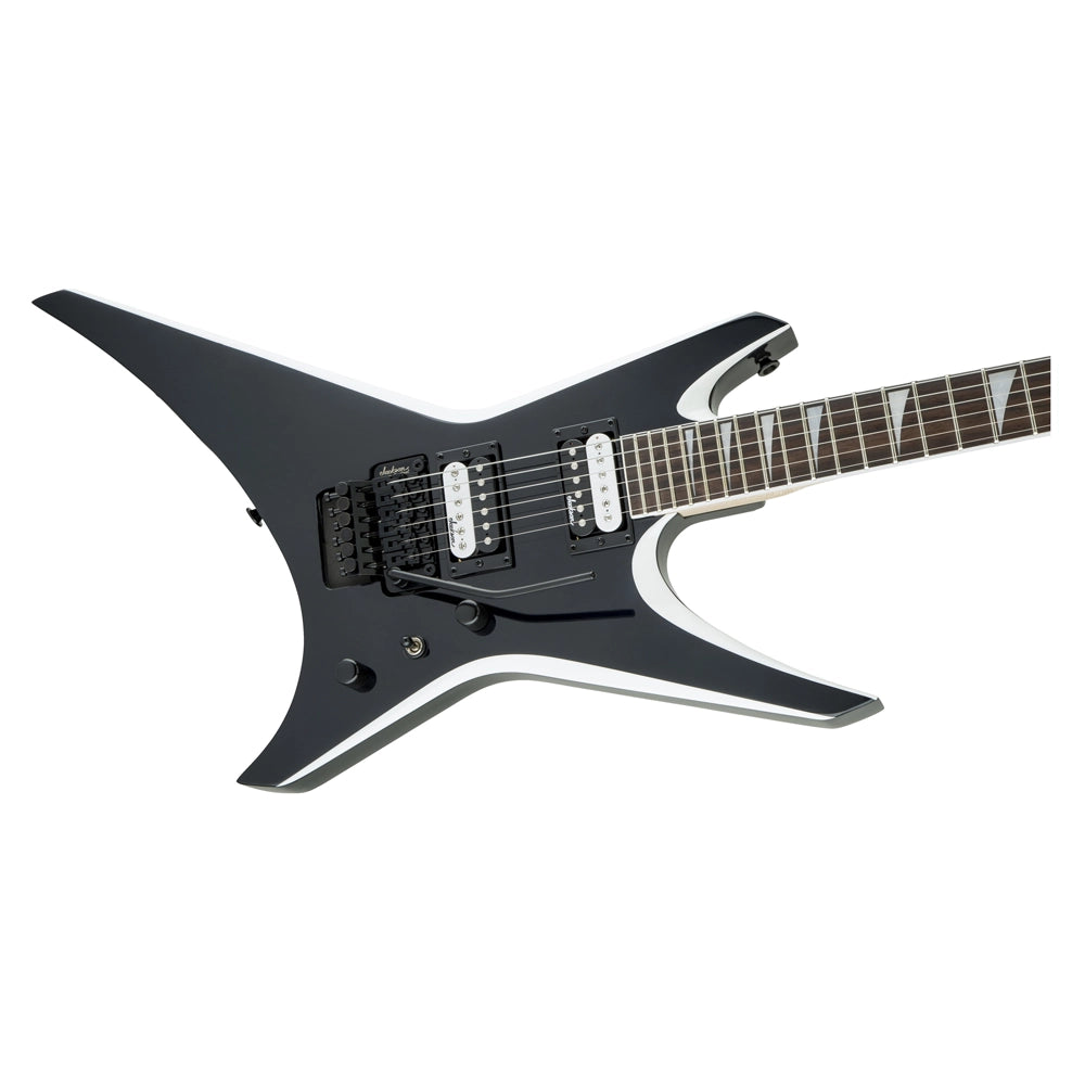 Guitarra Eléctrica Jackson 2910146572 JS Series Warrior JS32 Black with White Bevels