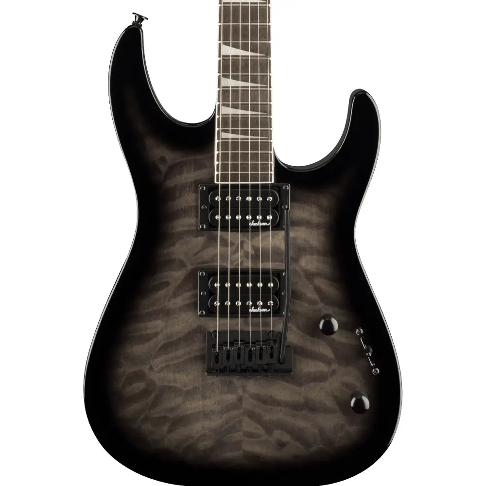 Jackson 2910211585 Guitarra Eléctrica JS Series Dinky JS20 DKQ 2PT, Transparent Black Burst