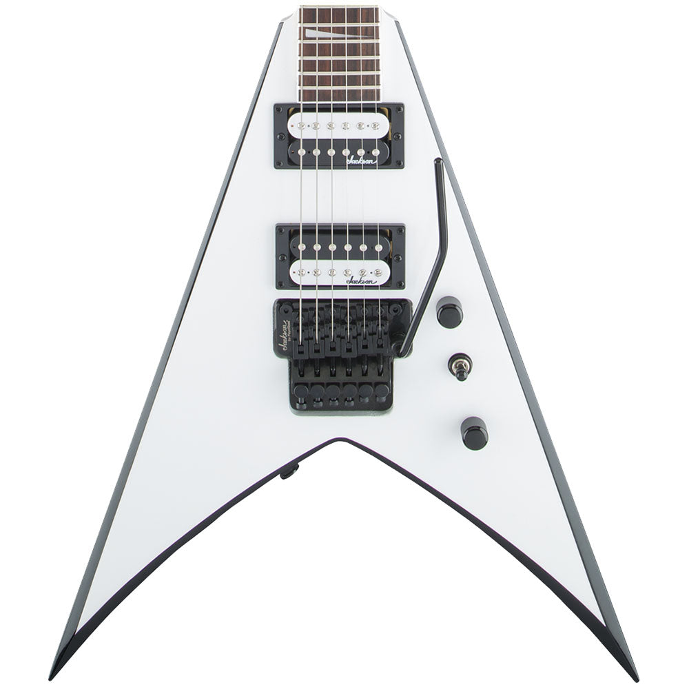 Guitarra Eléctrica Jackson Js32 Kv Ah Fb Wht W/Black Bvl 2910224577
