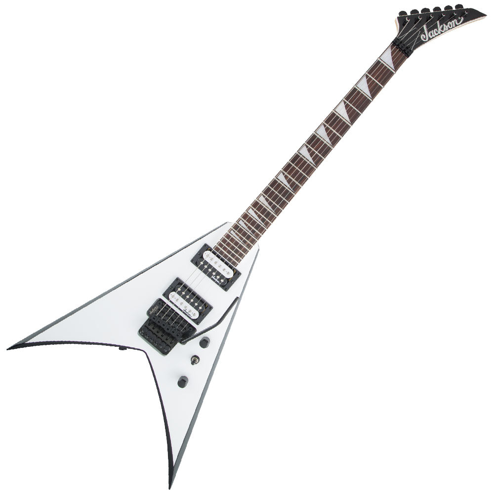 Guitarra Eléctrica Jackson Js32 Kv Ah Fb Wht W/Black Bvl 2910224577