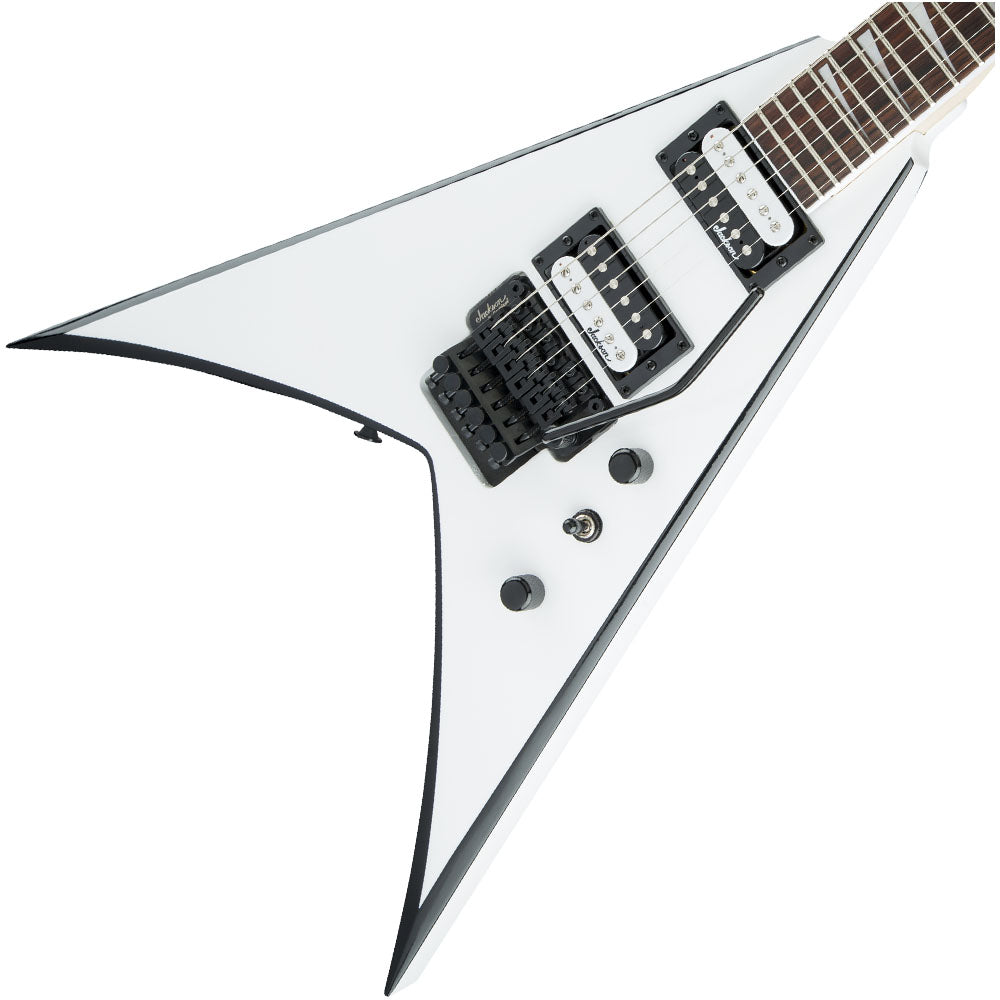 Guitarra Eléctrica Jackson Js32 Kv Ah Fb Wht W/Black Bvl 2910224577