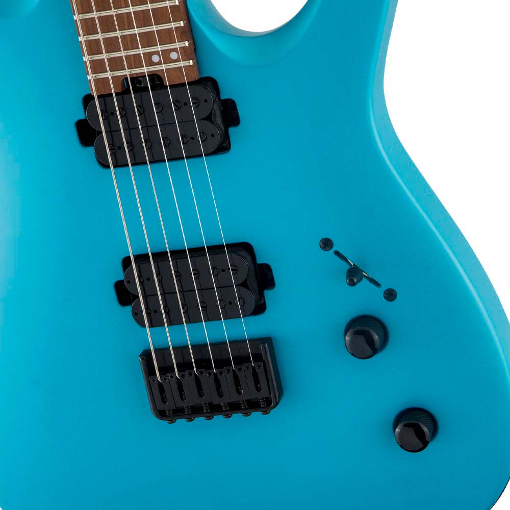 Guitarra Eléctrica JACKSON 2914006534 Pro Series Signature Misha Mansoor Juggernaut HT6 Matte Blue Frost