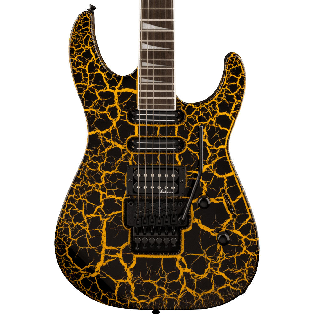 Jackson X Series Soloist SL3X DX Yellow Crackle Guitarra Eléctrica 2916352504