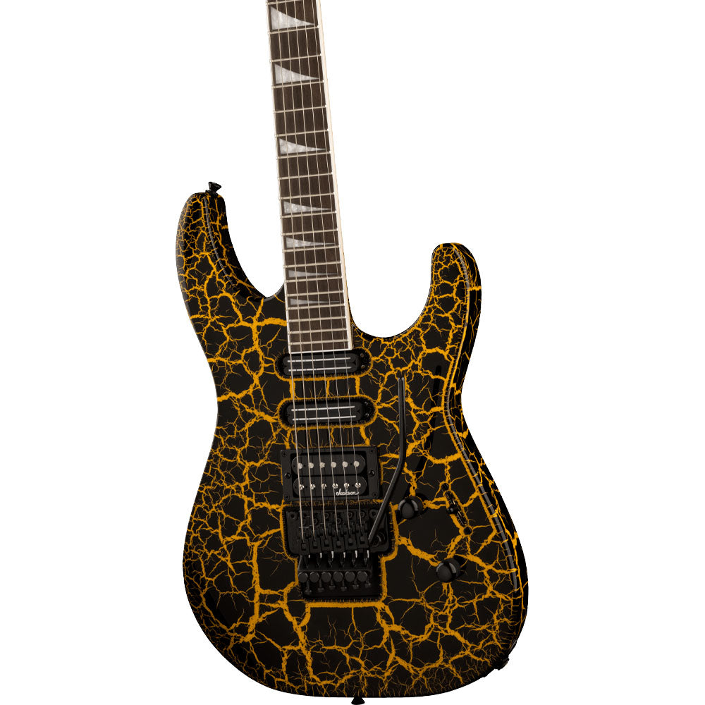 Jackson X Series Soloist SL3X DX Yellow Crackle Guitarra Eléctrica 2916352504
