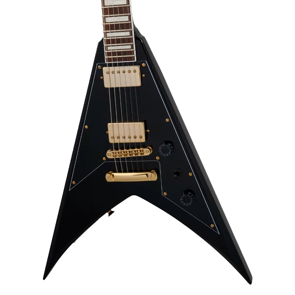 Jackson 2916413503 Guitarra Eléctrica X Series Signature Scott Ian King V KVXT Gloss Black